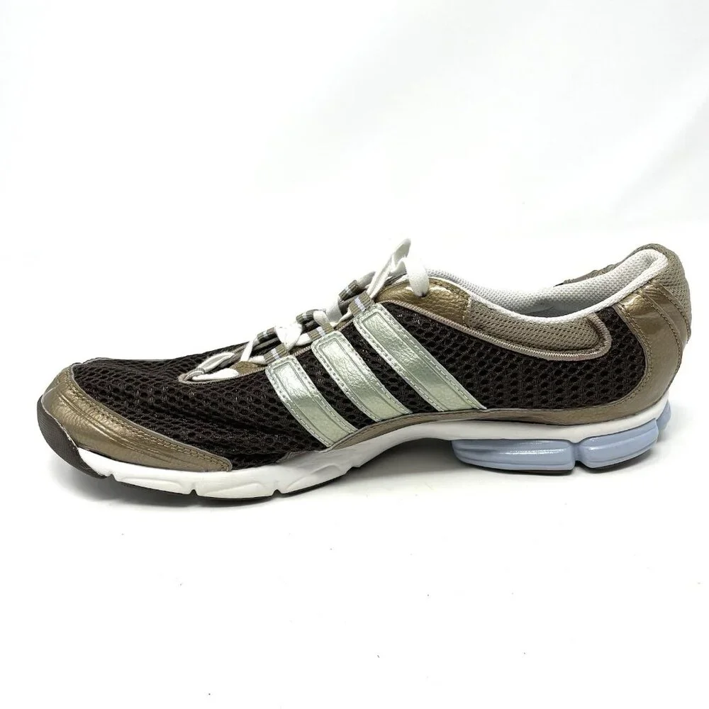 Adidas 3D‎ Cushion Women’s Size 8.5 Running Training Shoes Brown Green Blue